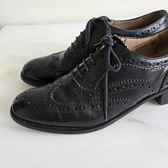 Church Constance Oxford Brogues Bkack Leather English Shoes size 37.5 or US 7.5 - Picture 9 of 16